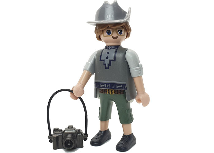 Playmobil Explorador J Palmer con cámara playmobil