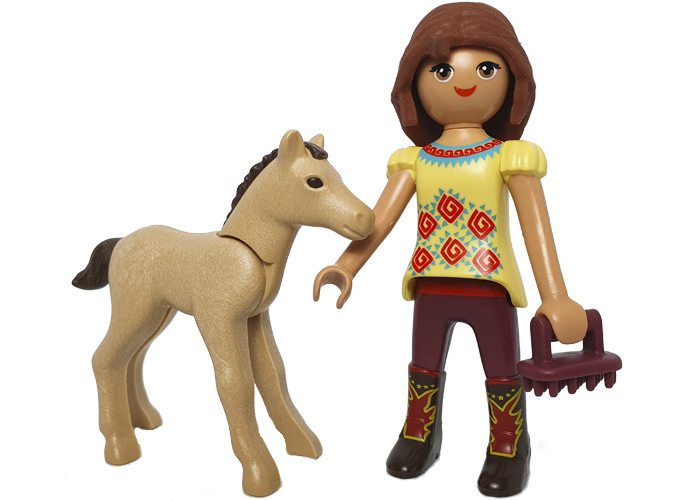 Playmobil Fortu con potro playmobil