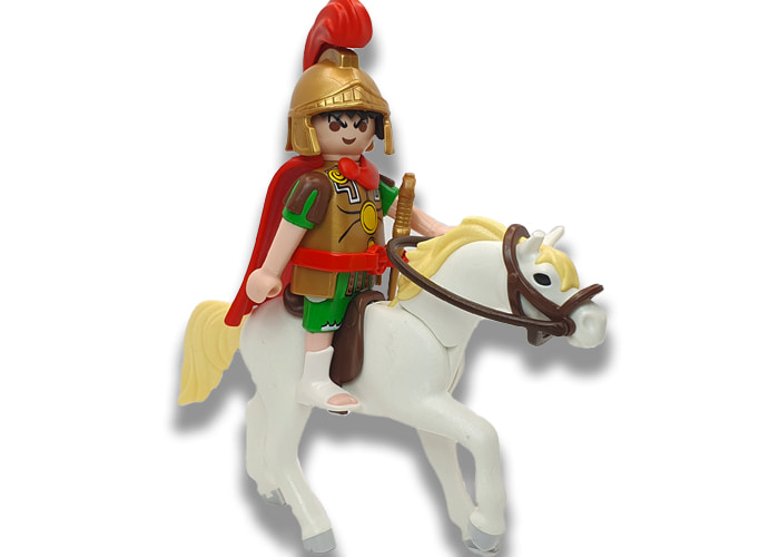 Playmobil General Romano galia a Caballo playmobil