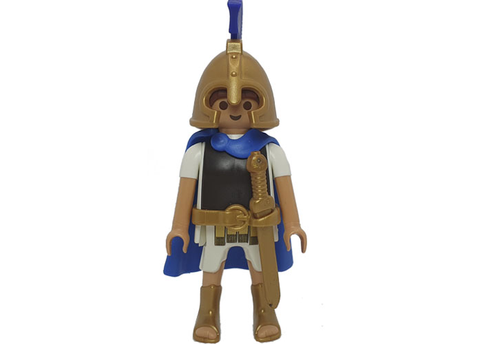 Playmobil Guerrero Griego Capa celeste playmobil