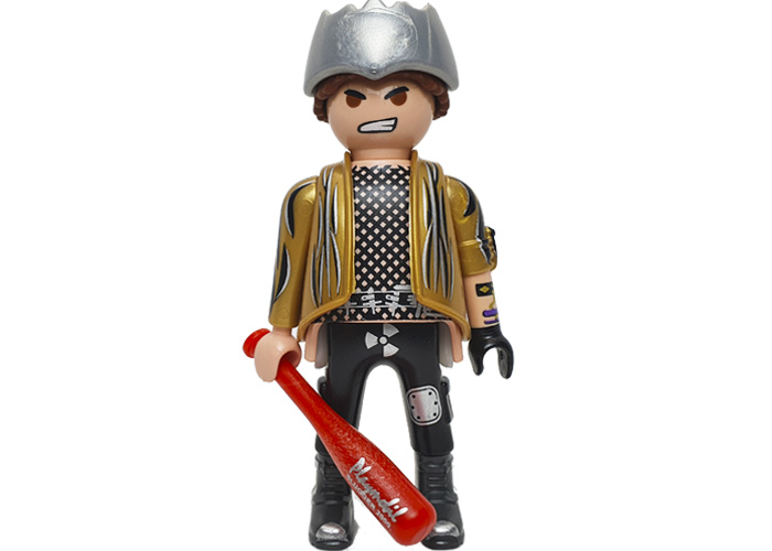 Playmobil Griff Tannen con bate beisbol playmobil