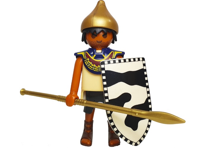 Playmobil Figura Guerrero Egipcio con lanza V3 playmobil