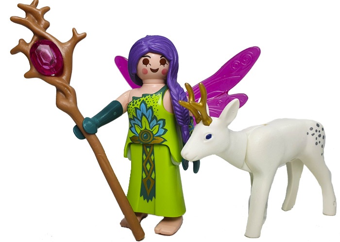 Playmobil Hada del bosque con cervatillo playmobil