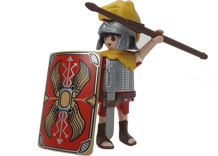 Playmobil Hastati romano con pilum playmobil