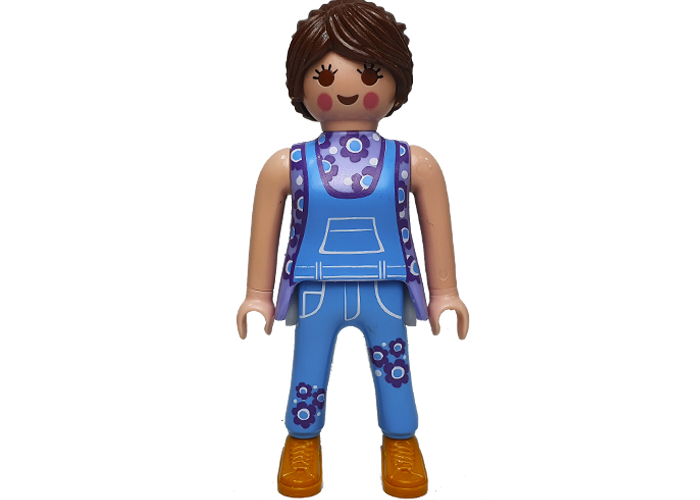 Playmobil Chica Hippie copiloto T1 playmobil