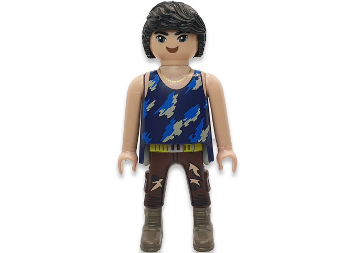 Playmobil Ian con camisa camuflaje playmobil