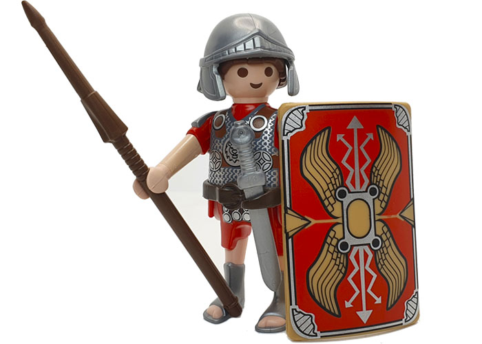 Playmobil Legionario v3 Romano escudo moderno playmobil