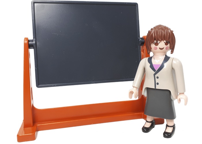 Playmobil Maestra con pizarra COLEGIO playmobil