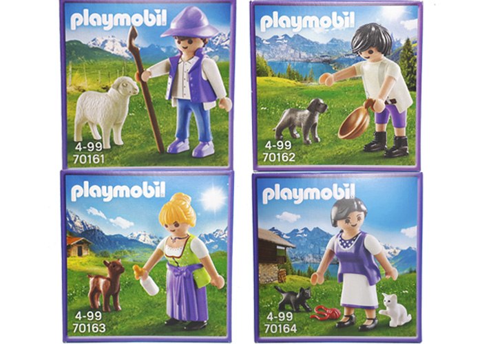 Playmobil Milka Pack 4 Cajas playmobil