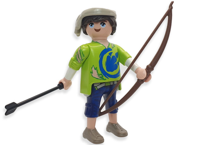 Playmobil Milow Dino Rise con arco playmobil