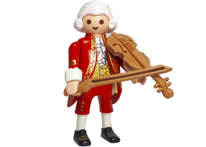 Playmobil Mozart sin caja playmobil