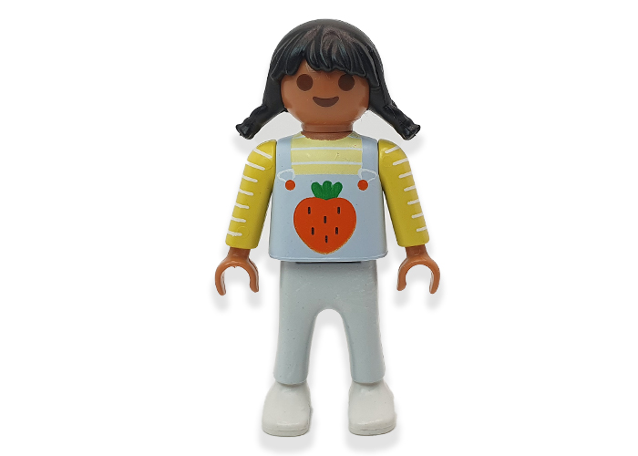 Playmobil Niña camiseta fresita playmobil