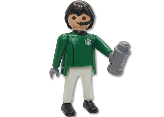 Playmobil Operario Starbucks Exclusivo V2 playmobil