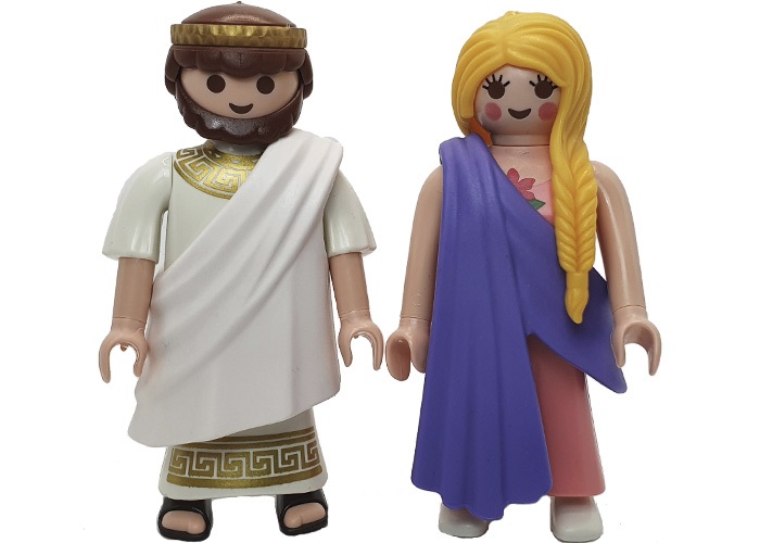 Playmobil Pareja Patricios Romanos playmobil