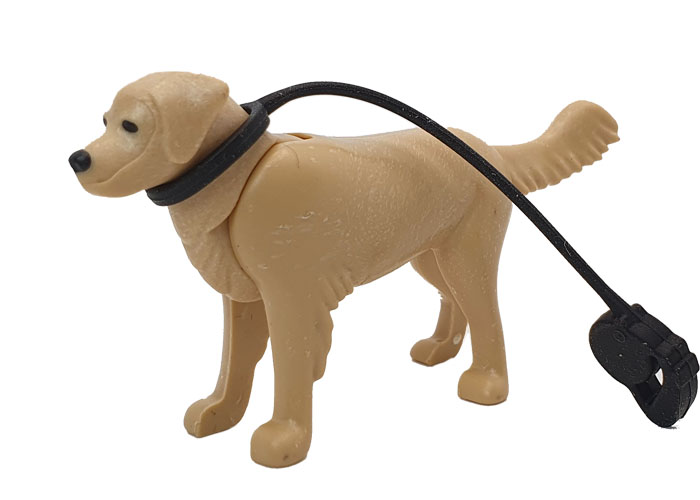 Playmobil Perro Labrador con tirador playmobil