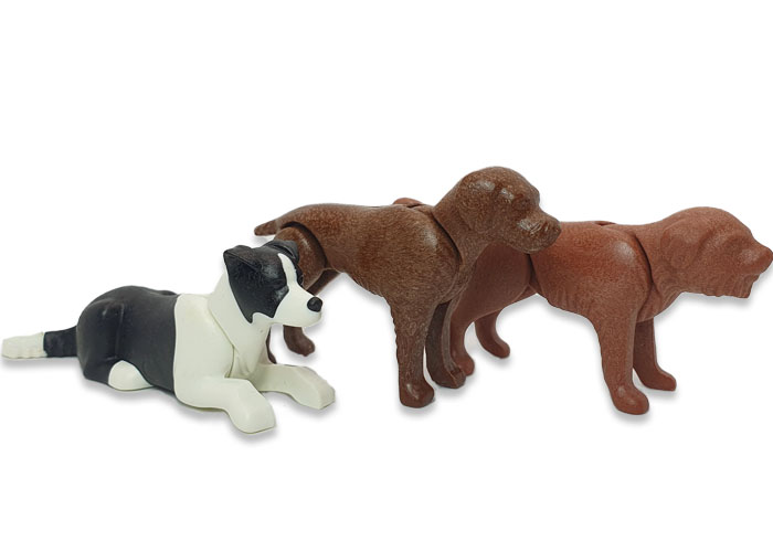 Playmobil pack tres Perros v2 playmobil