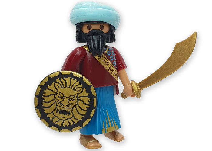 Playmobil Persa con turbante celeste playmobil