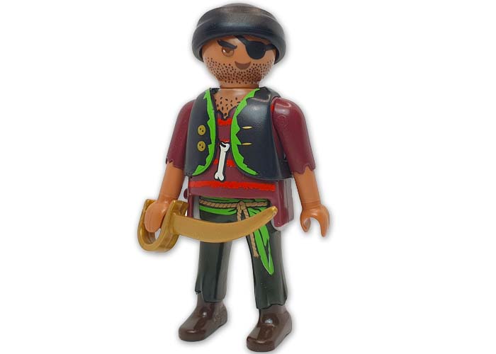 Playmobil Pirata Caníbal con espada playmobil