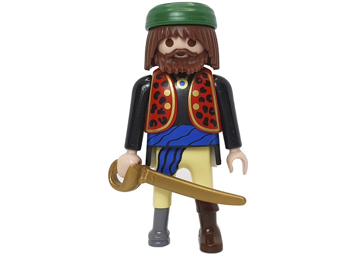 Playmobil Pirata Pañuelo verde playmobil