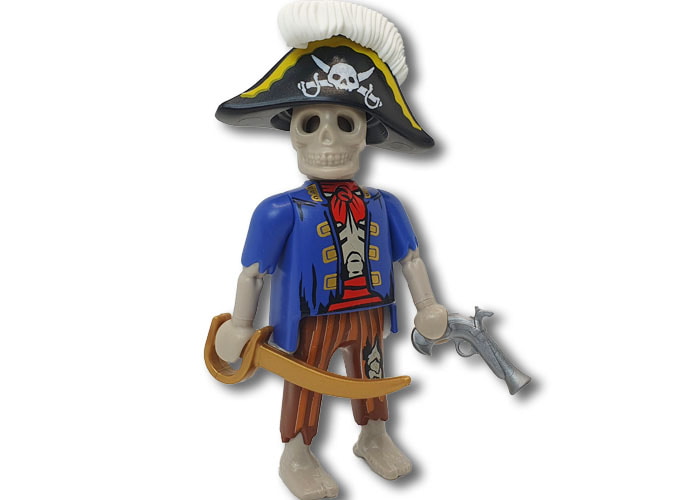 Playmobil Pirata Esqueleto Capitán playmobil