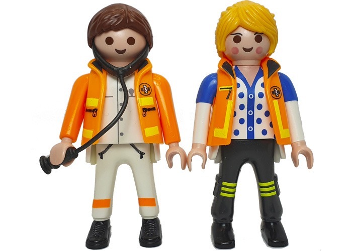 Playmobil Pareja Primeros Auxilios playmobil