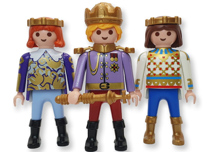 Playmobil Pack de tres Príncipes playmobil