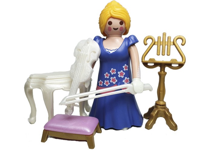 Playmobil Princesa musica con violin playmobil