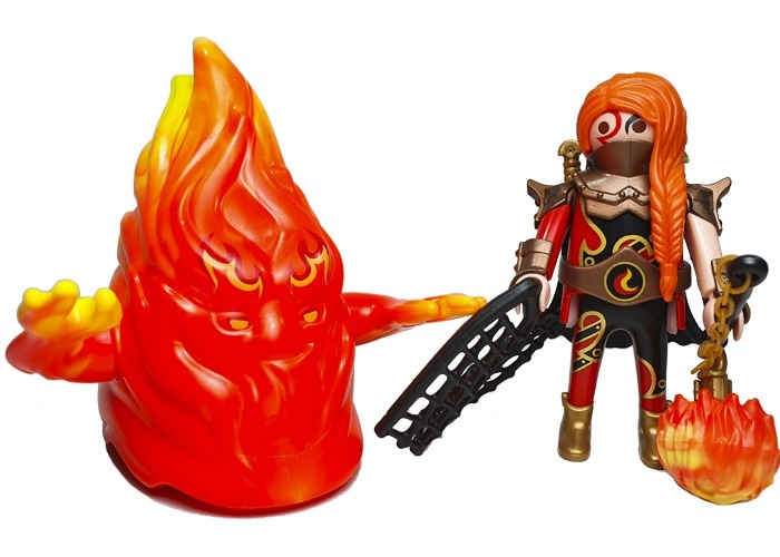 Playmobil Pyralia con bola de fuego playmobil