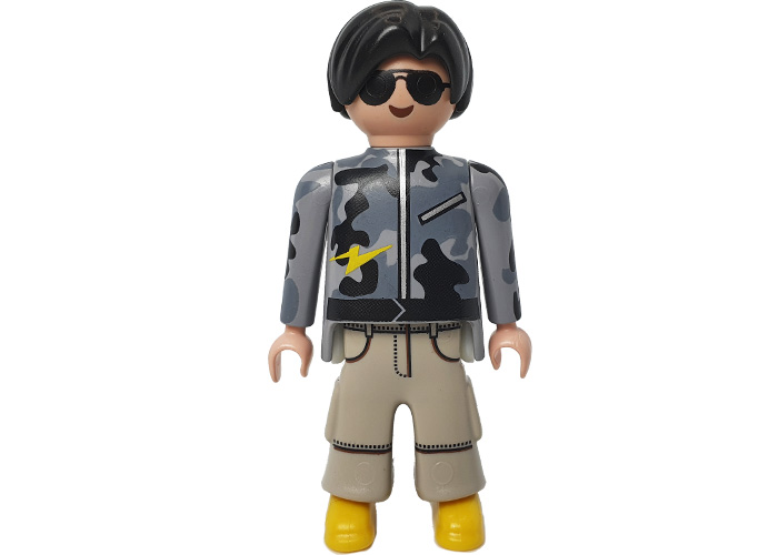 Playmobil rapero con gafas de sol playmobil