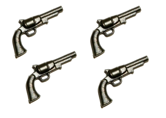 Playmobil Pack Revolver Oscuro (x4) playmobil