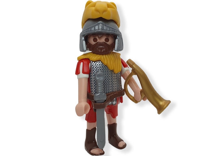 Playmobil Romano con trompeta playmobil