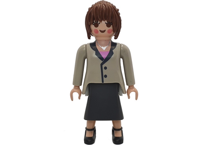 Playmobil Chica secretaria ropa arreglada playmobil