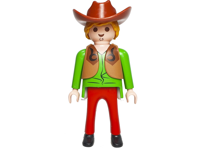 Playmobil Shaggy vaquero con con gorro playmobil