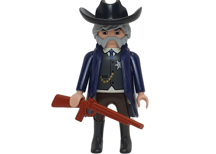 Playmobil Sheriff The Movie con rifle playmobil