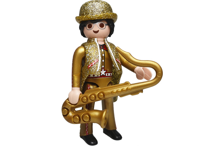 Playmobil Sir talk Alone con Saxofon playmobil