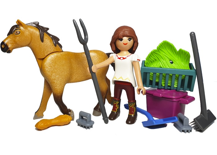 Playmobil Lucky con Spirit y Accesorios playmobil