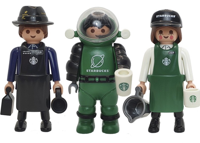 Playmobil Pack starbucks Figuras Exclusivas playmobil