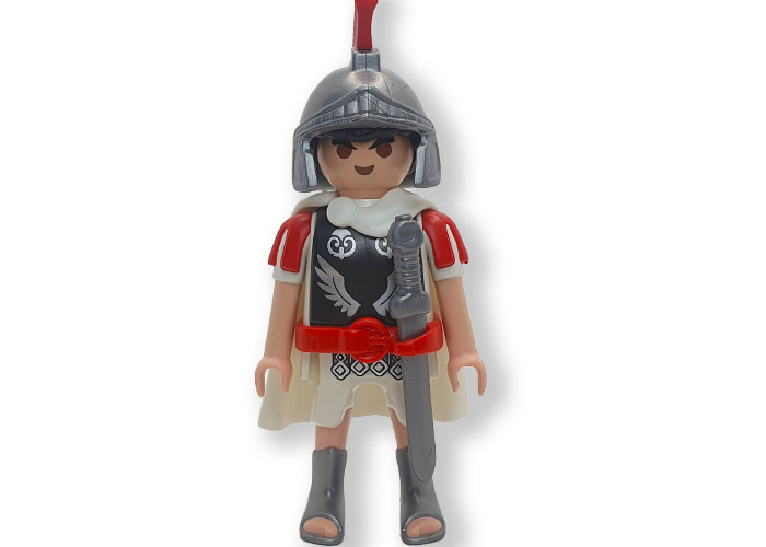 Playmobil Figura Tribuno Romano Capa Blanca playmobil