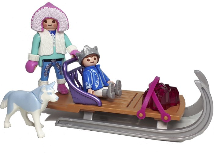 Playmobil trineo de la nieve  playmobil