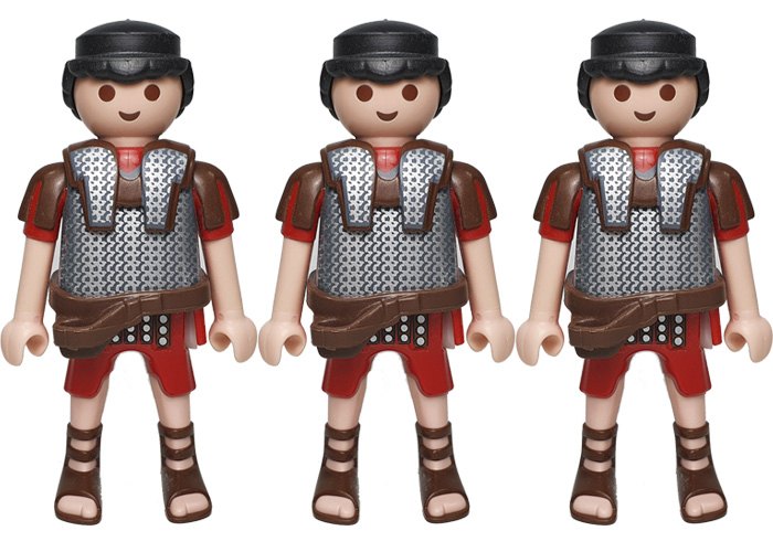 Playmobil Pack Tres Romanos basicos playmobil