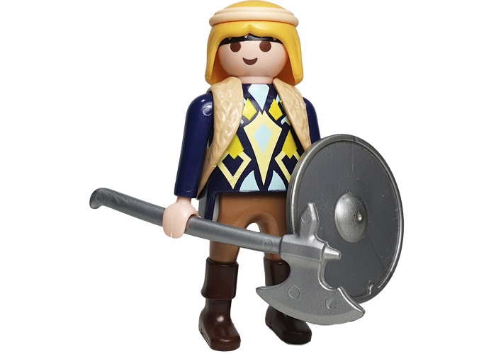 Playmobil Vikingo Rubio con hacha playmobil